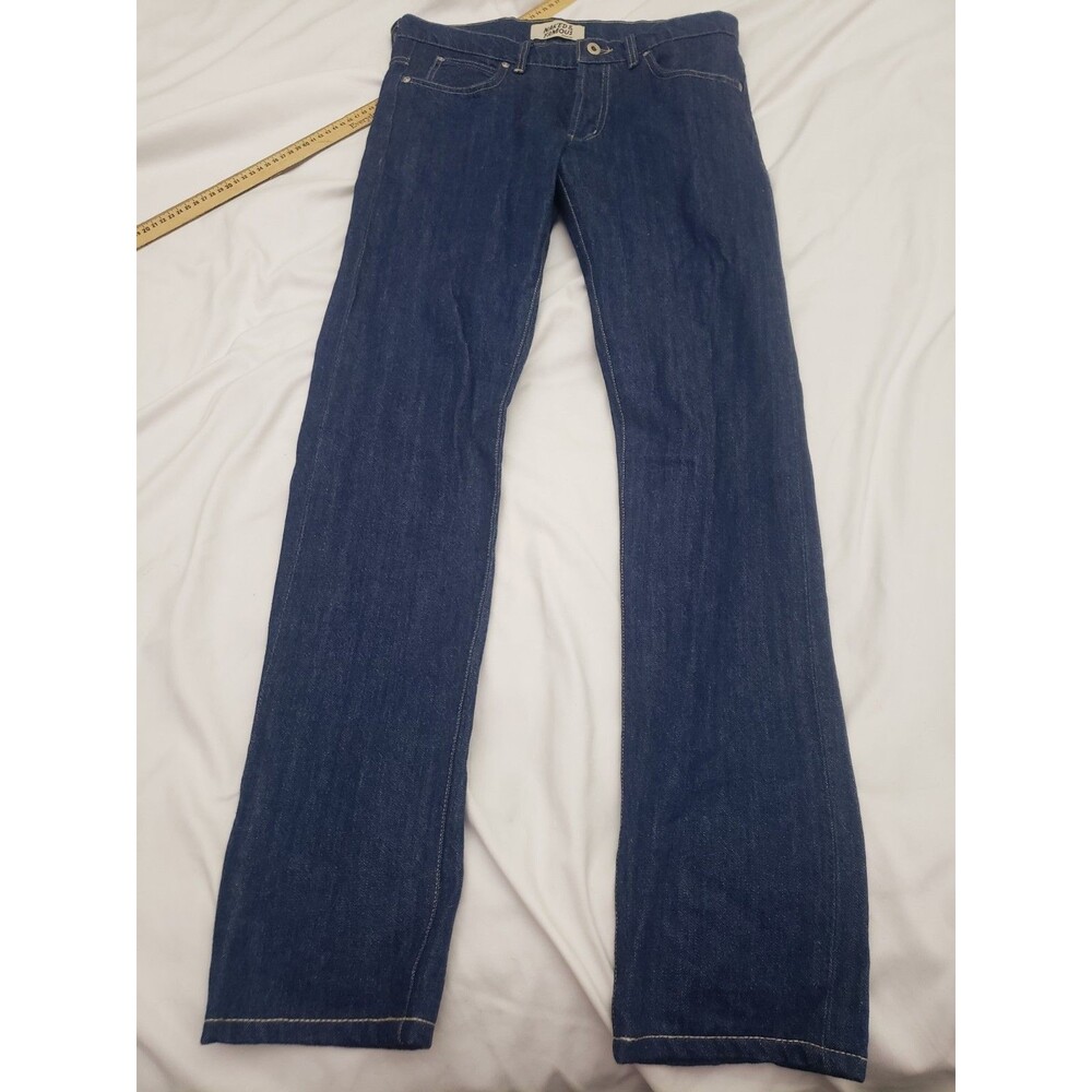 Naked & Famous Denim Straight Blue Jeans